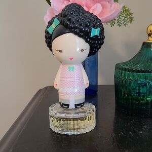 Pink and Black Decorative Figurine